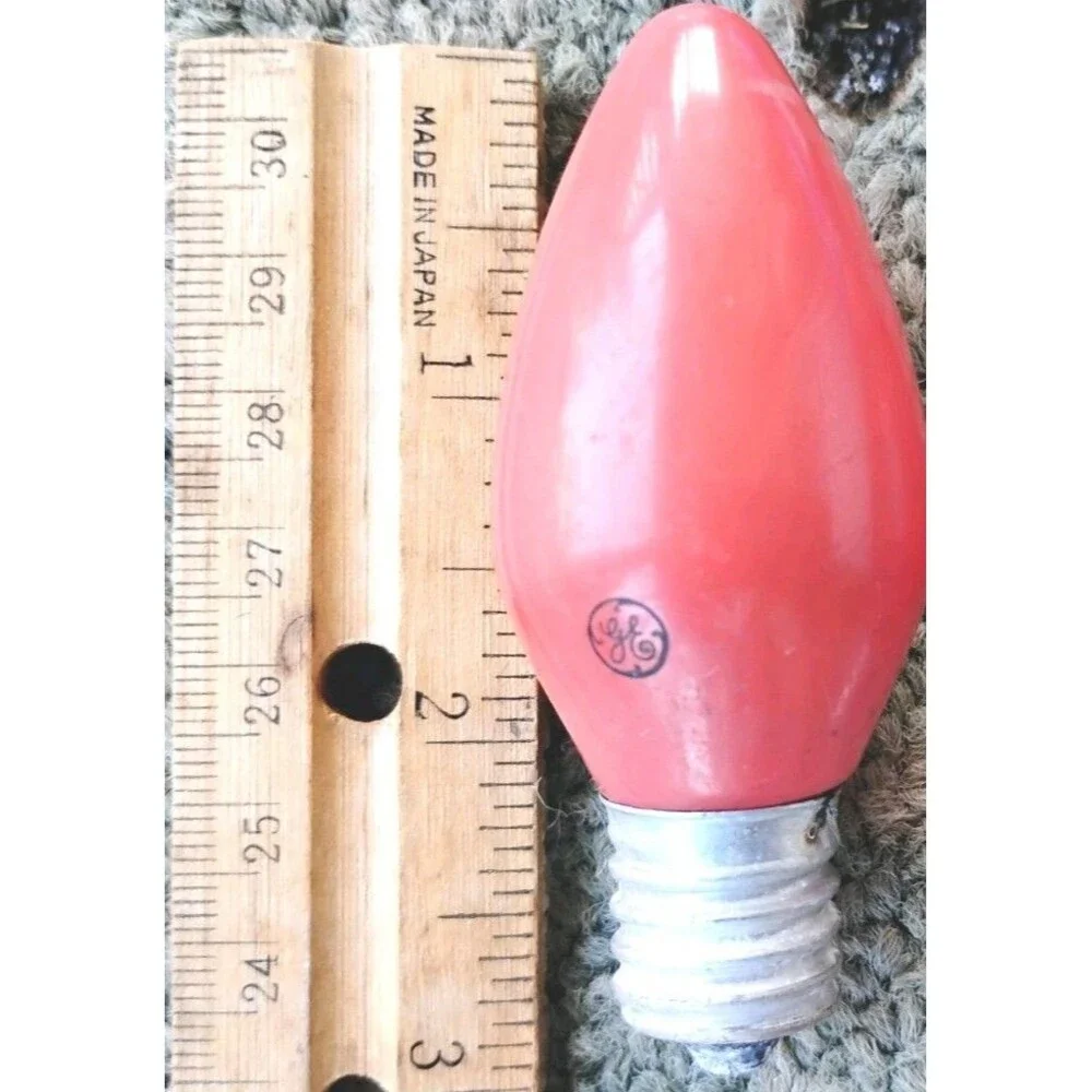 10) Vintage GE C-9 Christmas Lights Red And Blue Bulbs July 4th Of July TESTED!